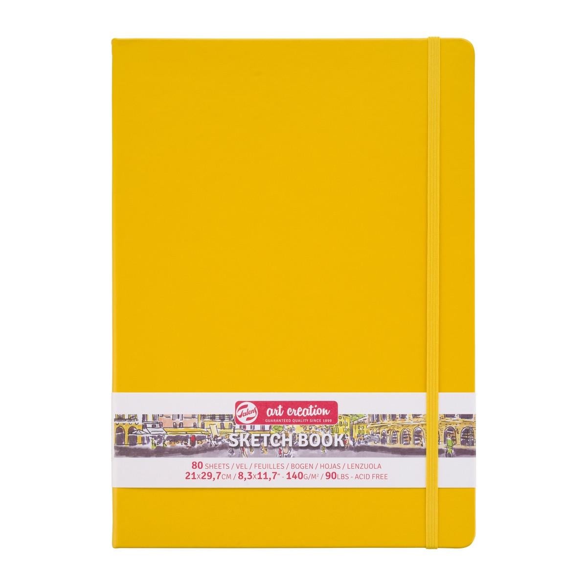 Альбом для графики Royal Talens Art Creation твердый переплет 140 г/кв. м 80 л. А4 Golden Yellow (9314113M)