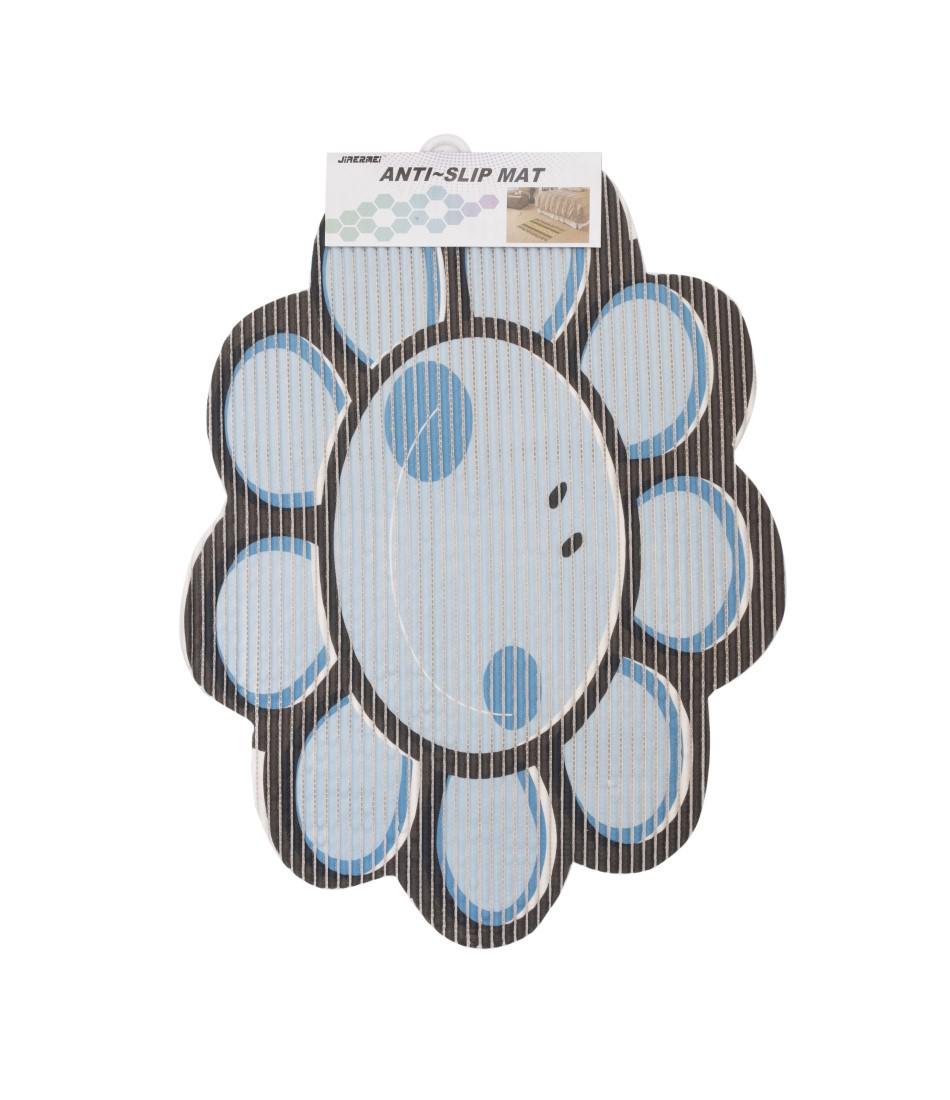 Коврик Kornel KL-34 для ванной комнаты из ПВХ 60х40 см Голубой