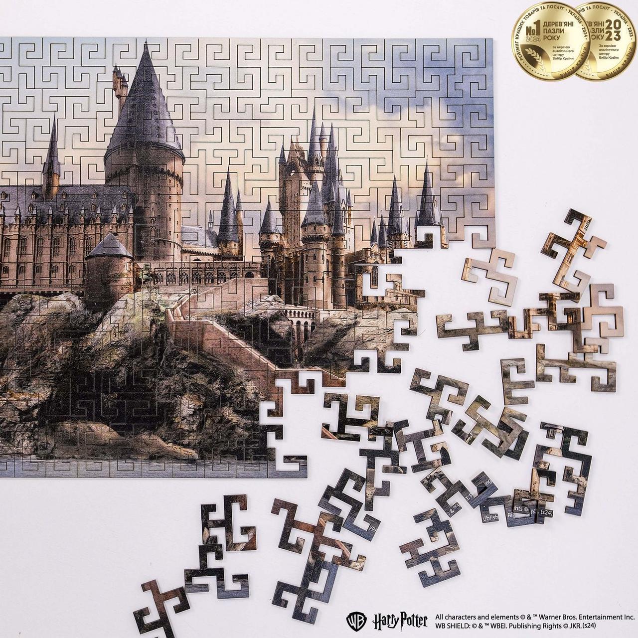 Пазл дерев'яний фігурний Woods Story Гаррі Поттер Серія Замок Хогвартс - фото 7 Пазл дерев'яний фігурний Woods Story Гаррі Поттер Серія Замок Хогвартс - фото 7