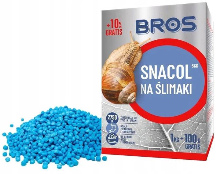 Лимацидное средство BROS снаколь от улиток 1 кг