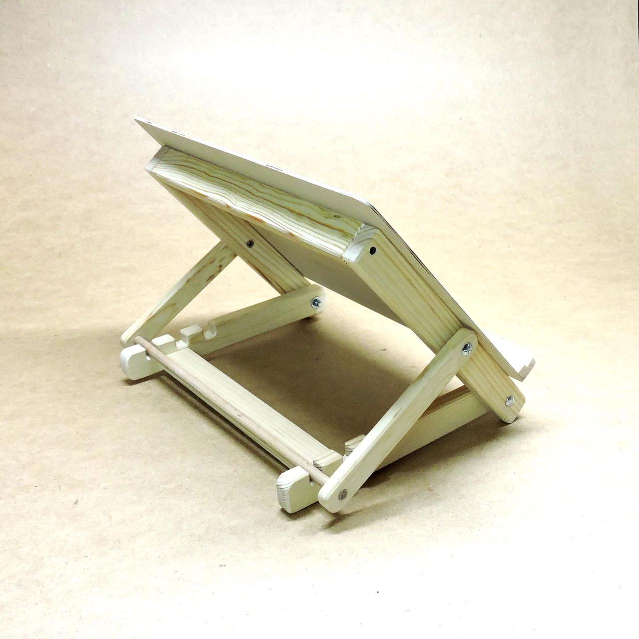 Мольберт из дерева Моне А3 настольный раскладной (МЛБ-000103) - фото 5 Мольберт из дерева Моне А3 настольный раскладной (МЛБ-000103) - фото 5