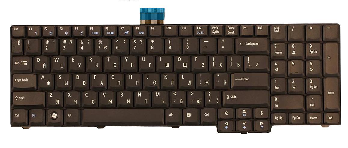 Клавиатура для ноутбука Acer Aspire 8920 Black