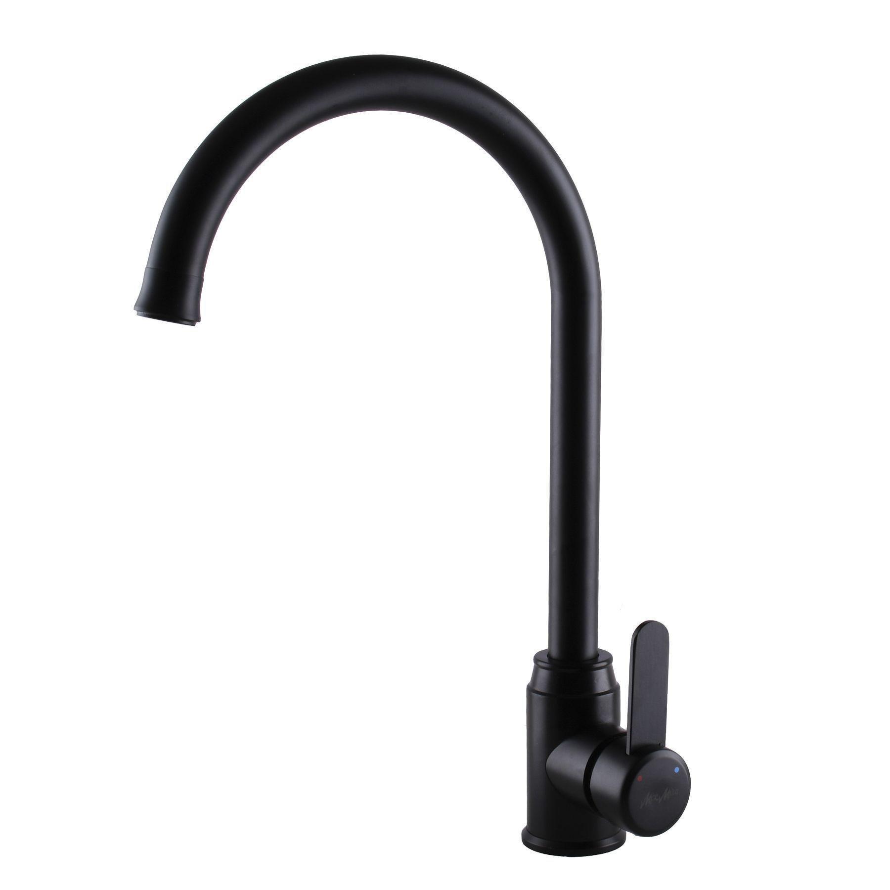 Смеситель для кухни из нержавеющей стали MixMIRA WIEN MS2-203S-MOD-BB Черный матовый (21989) Смеситель для кухни из нержавеющей стали MixMIRA WIEN MS2-203S-MOD-BB Черный матовый (21989)