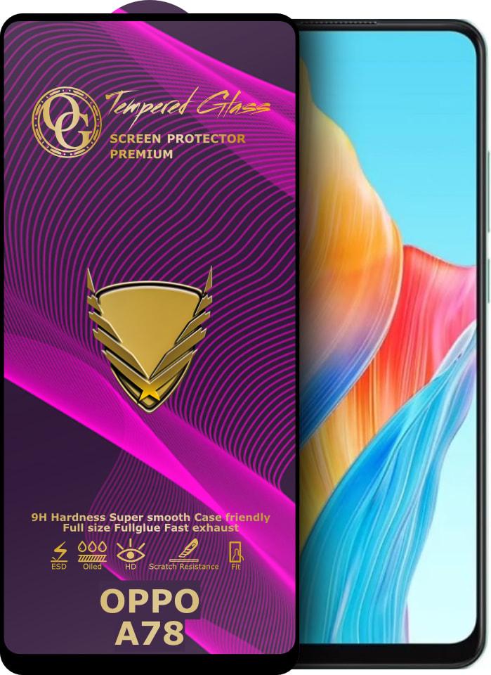 Защитное стекло GoldenArmor OPPO A78 4G (Full Glue) (34491)