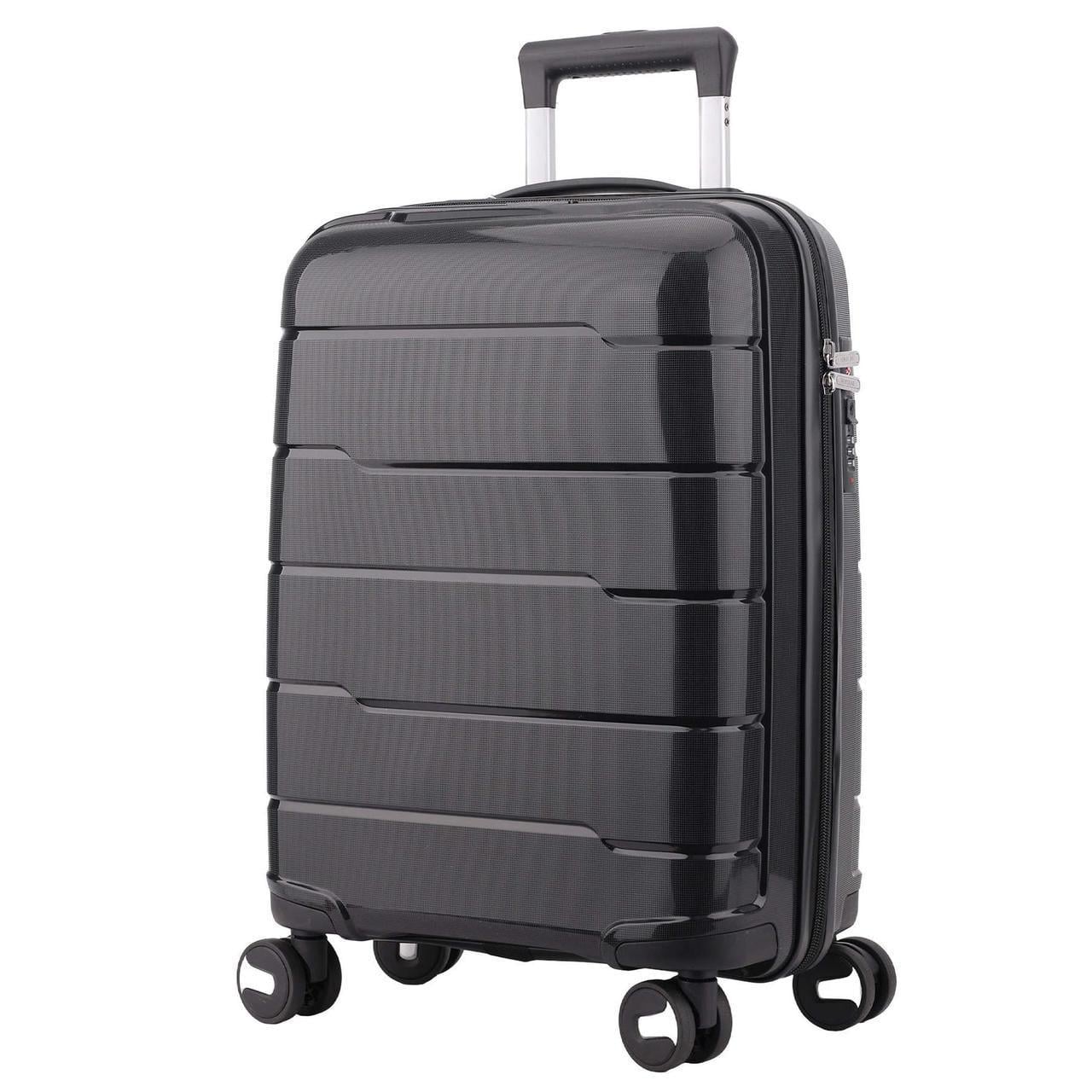 Чемодан SEMI LINE 20" S Black (T5908-2)