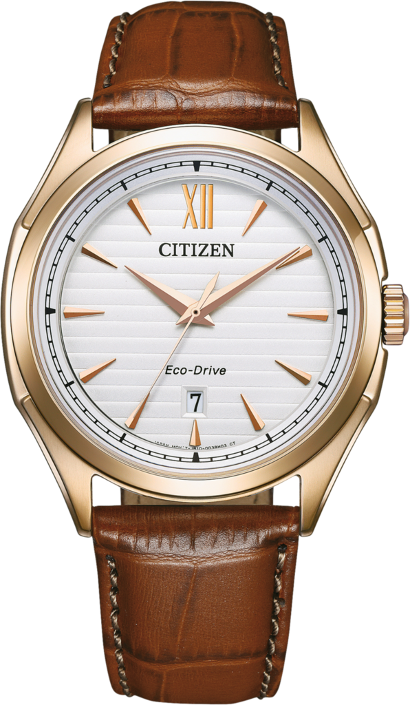 Наручные часы мужские Citizen AW1753-10A Eco-Drive со стальным корпусом/белым циферблатом и водозащитой 100 м