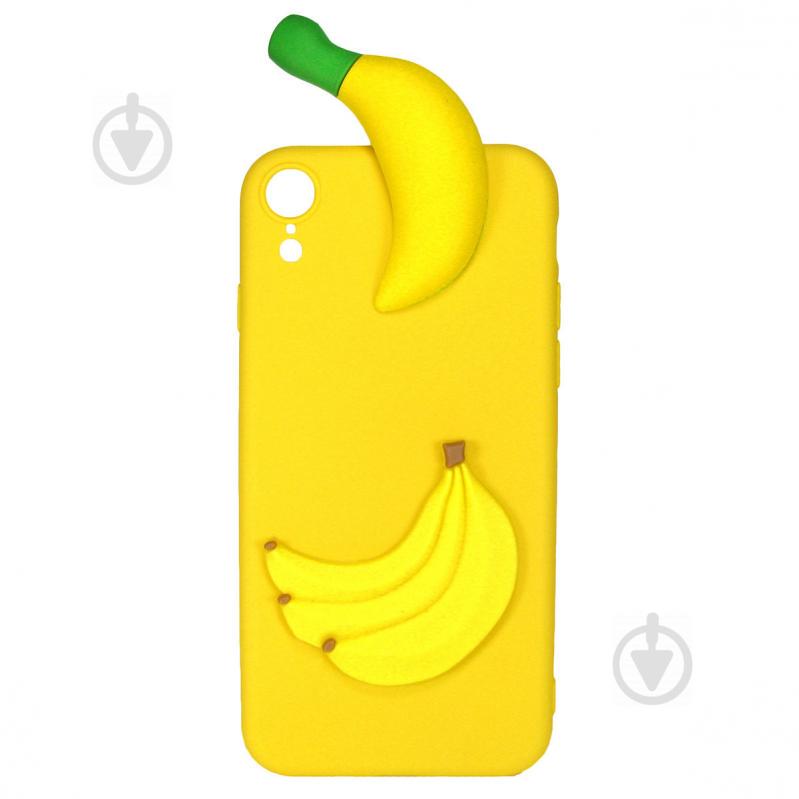 Чохол Cartoon Case 3D для Apple iPhone XR Банани (arbc7272) - фото 1