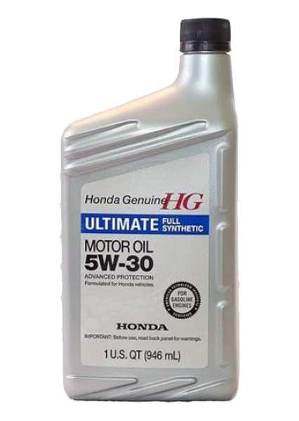 Моторное масло Honda HG Ultimate Synthetic 5W-30 1 л