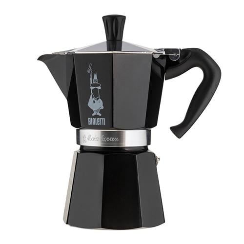 Кавоварка гейзерна Bialetti Moka Express 6 чашок 270 мл Black (0004953)