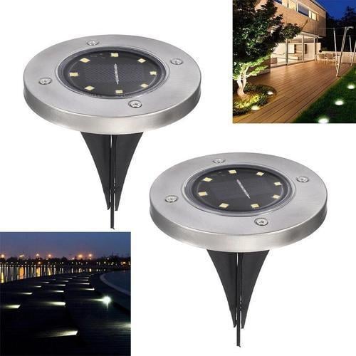 Светильник универсальный на солнечной батарее Solar Disk Lights - фото 5