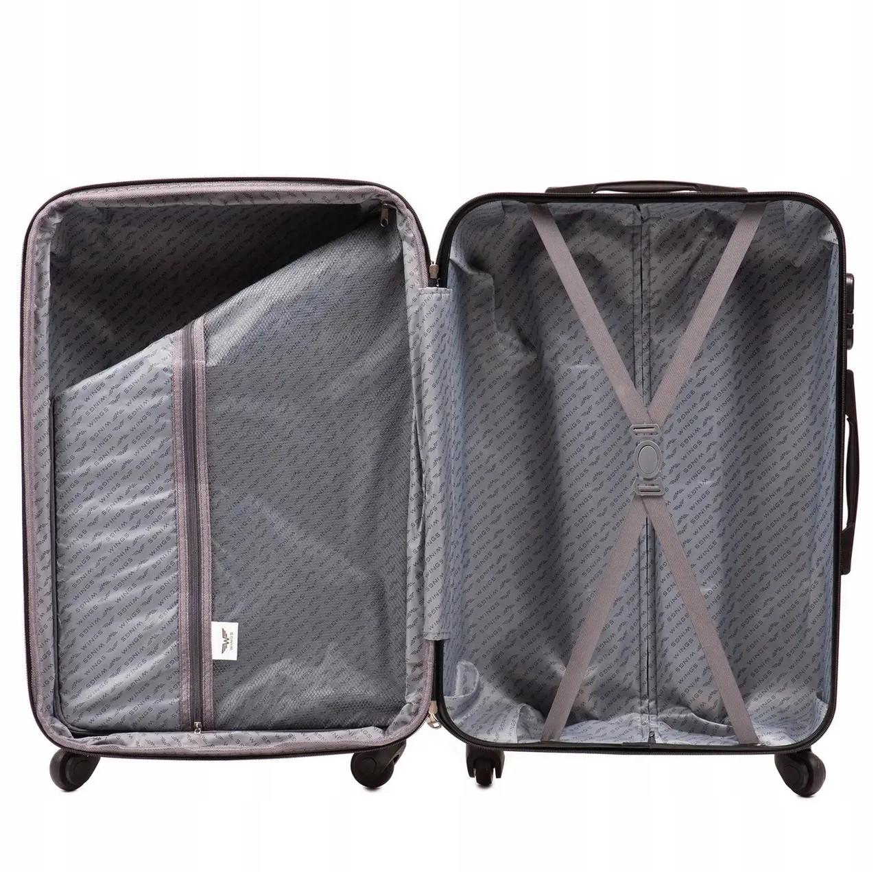 Валіза дорожня Wings PC190 M Темно-зелений (2626052173) - фото 4 Валіза дорожня Wings PC190 M Темно-зелений (2626052173) - фото 4