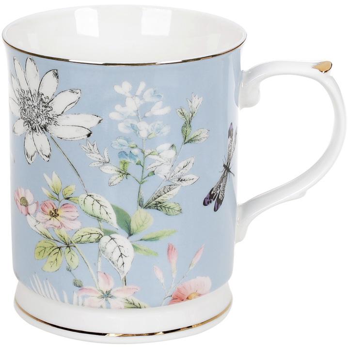 Кружка фарфоровая Полевой цветок 400 мл