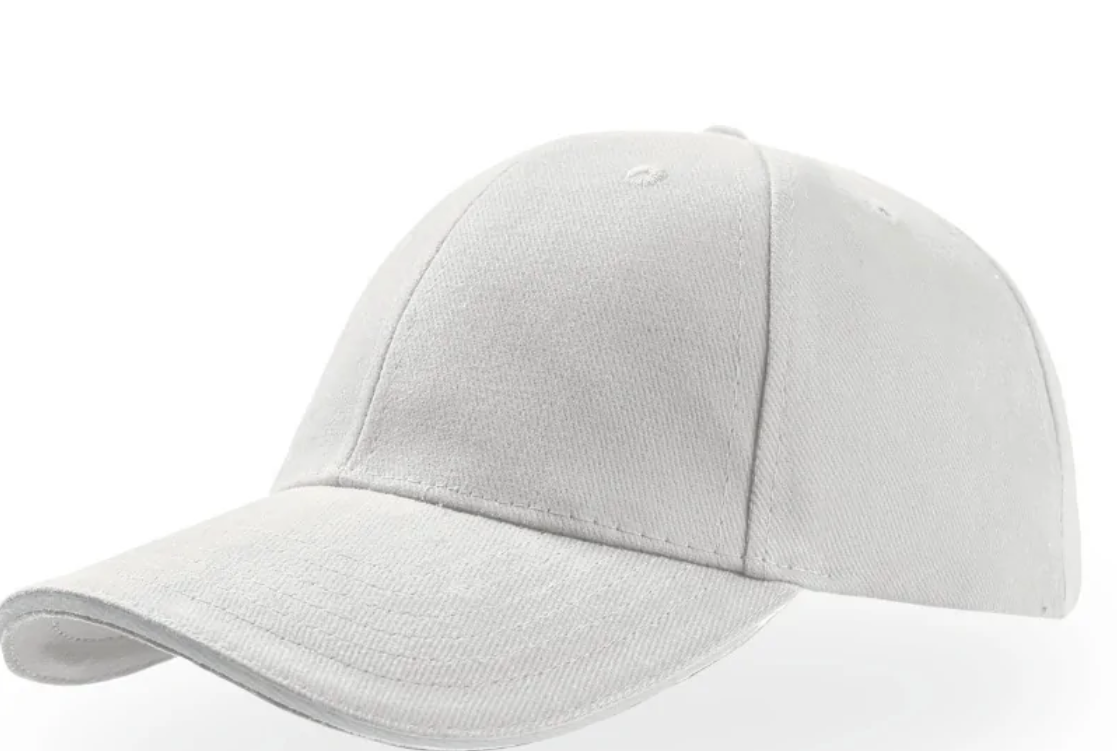 Кепка Atlantis Liberty Sandwich 6-ти панельная Белый (LISABIBI) - фото 1