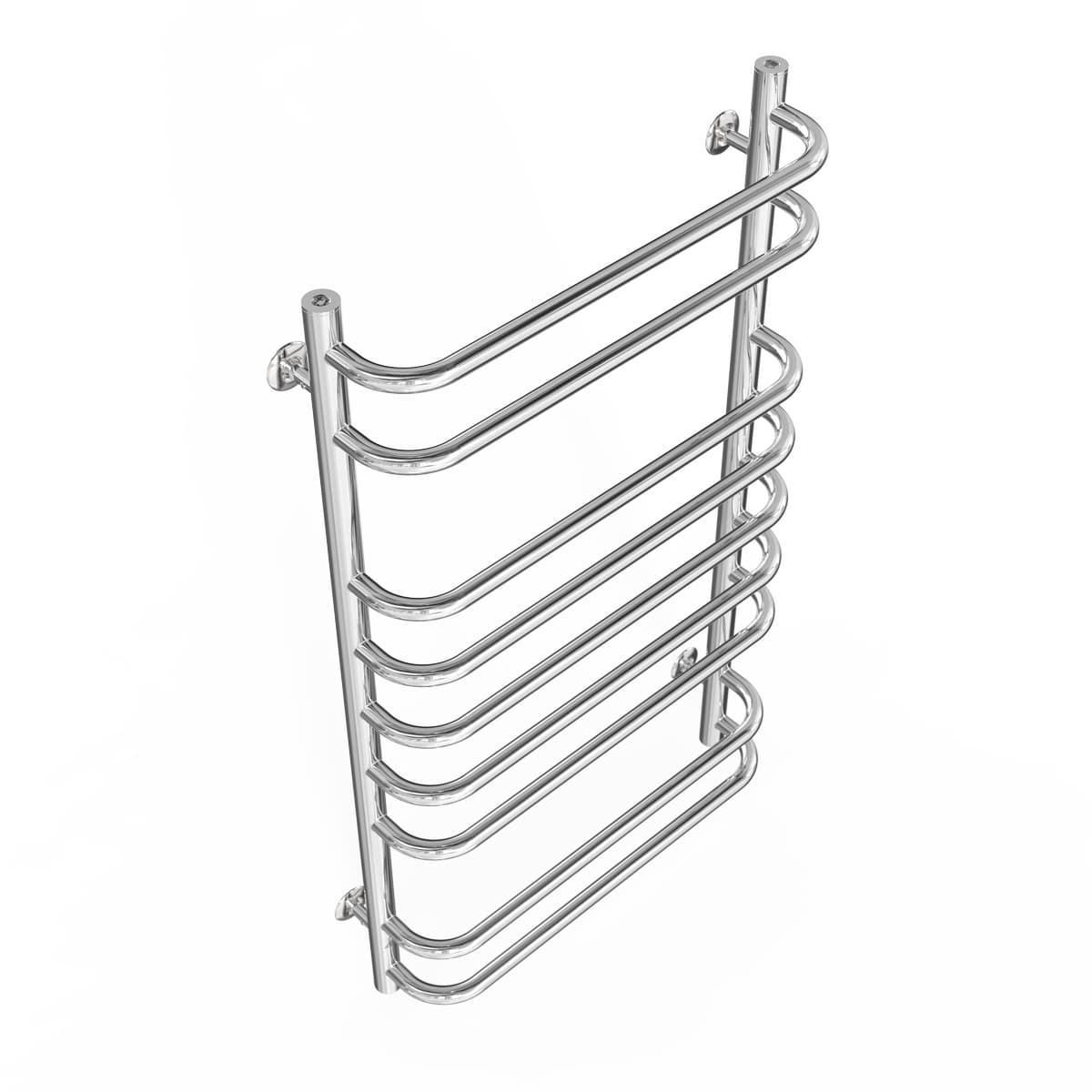 Полотенцесушитель водяной Laris Стандарт П9 900x500 мм вертикальный Хром (AKV-71207064) - фото 3 Полотенцесушитель водяной Laris Стандарт П9 900x500 мм вертикальный Хром (AKV-71207064) - фото 3