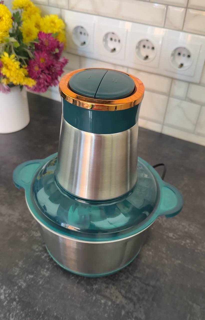 Подрібнювач з металевою чашею 1200 Вт 2 л - фото 7