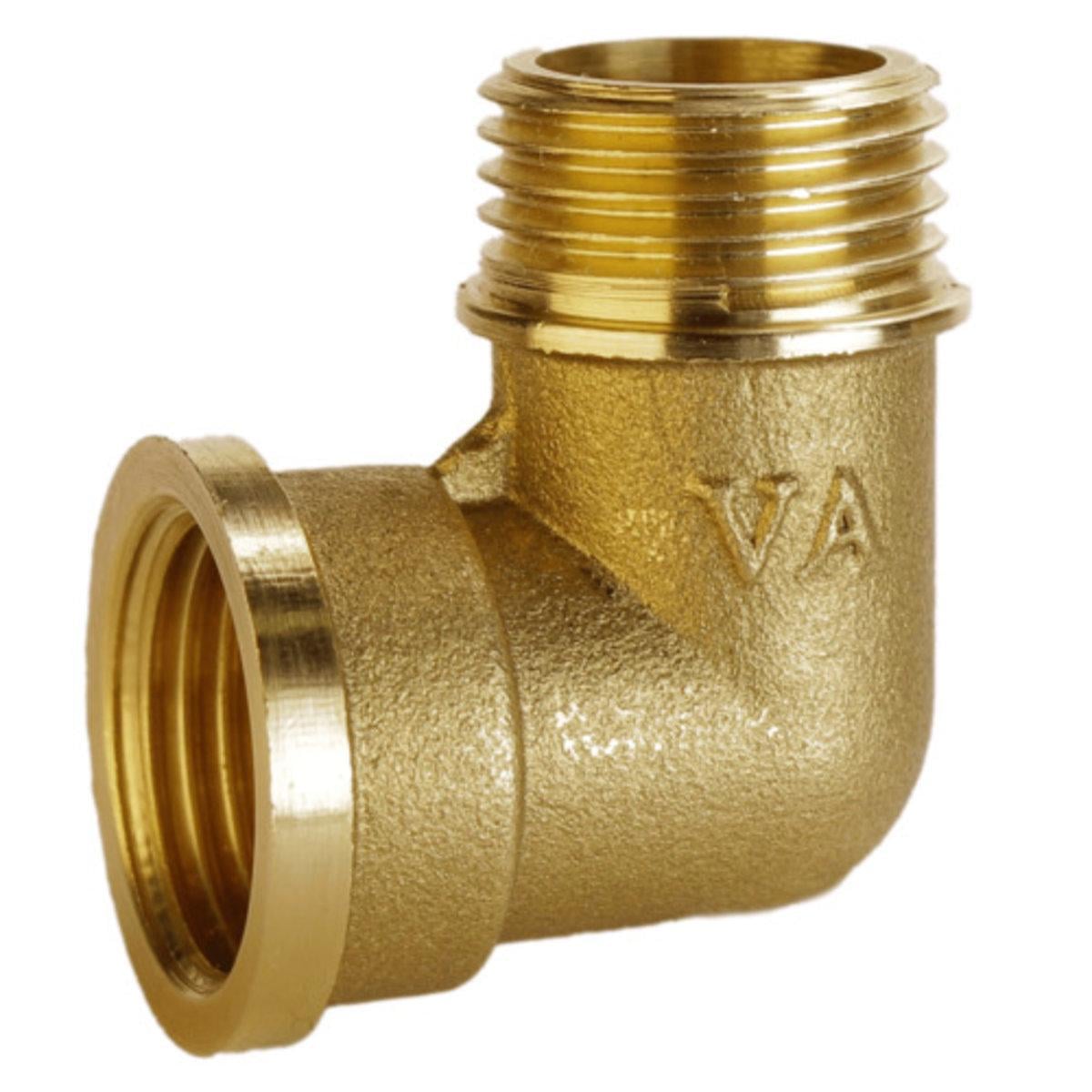 Колено латунное VA 3/4" В3 (PUD-А0120-1А) Колено латунное VA 3/4" В3 (PUD-А0120-1А)