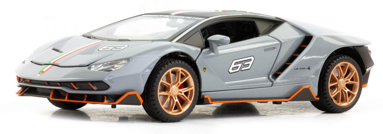 Игрушечная машинка MiniAuto Lamborghini LP770 1:24 металлическая (DC24283)