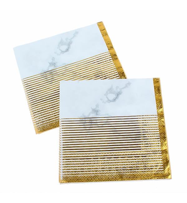 Салфетки праздничные Gold Line 20 шт. 33х33 см (51156)