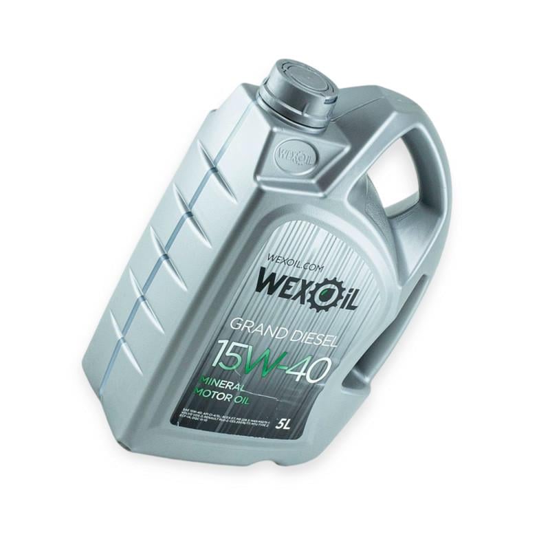 Олива моторна Wexoil 15W-40 Grand Diesel Plus CI-4/SL/E7 5 л (2684192850)