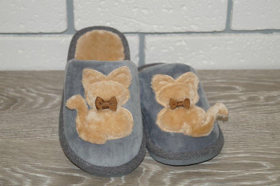 Тапочки комнатные Elmob 30/31 р. 20 см Серый (30143-3031) - фото 2