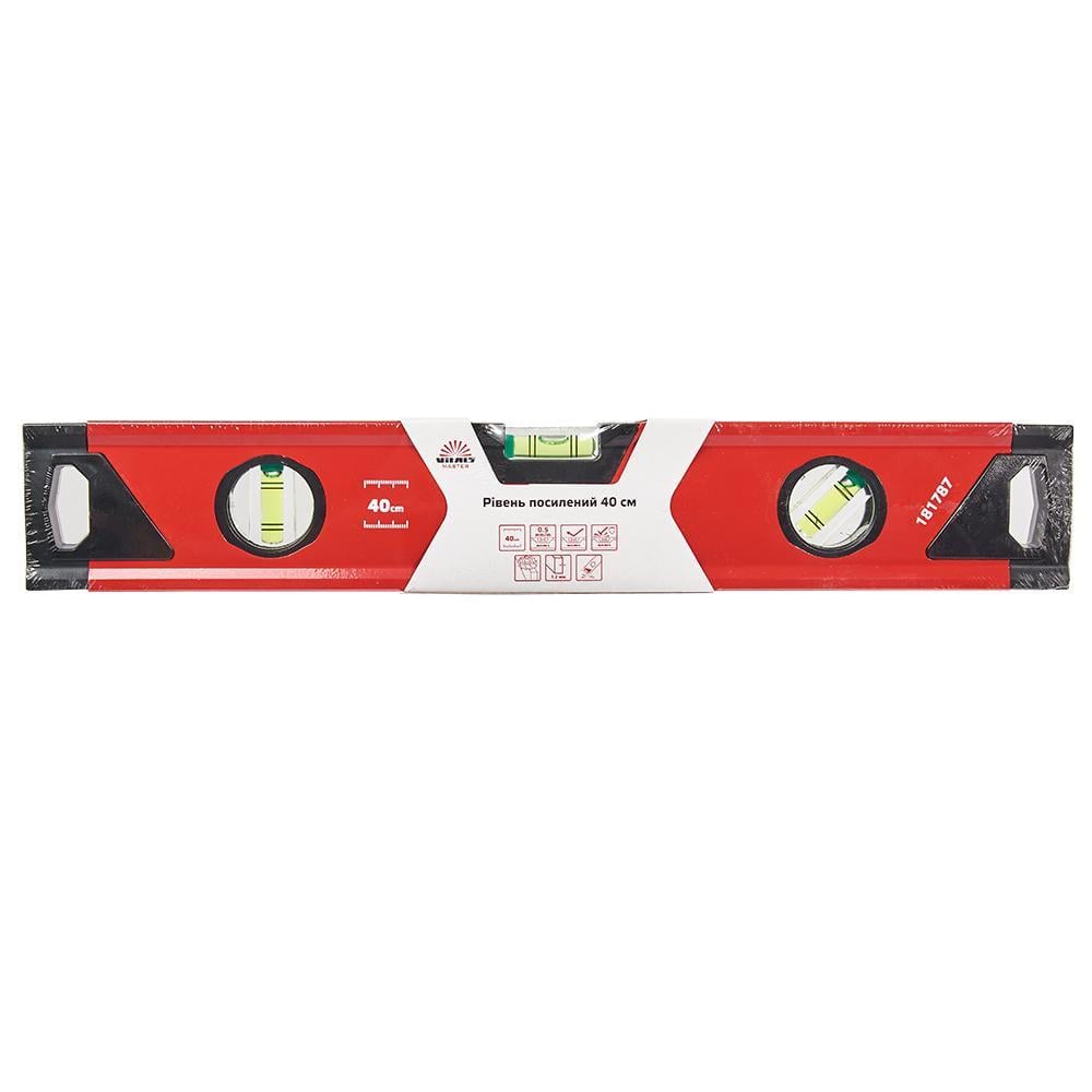 Уровень Vitals Master 40 см 3 капсулы 1,2 мм (21-56-181787) Уровень Vitals Master 40 см 3 капсулы 1,2 мм (21-56-181787)