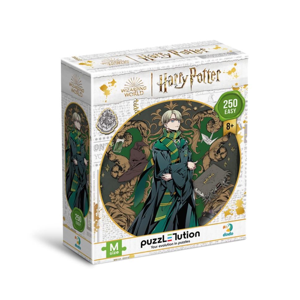 Пазл классический DoDo Toys Harry Potter. Династия волшебников. Драко 250 эл. Зеленый (IP-177-P-317)