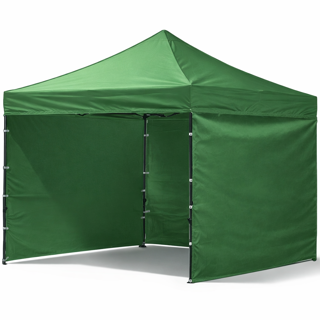 Павильон садовая палатка GardenLine NAM7472 3x3х3,1 м 9 м2 водонепроницаемый быстросборный Зеленый