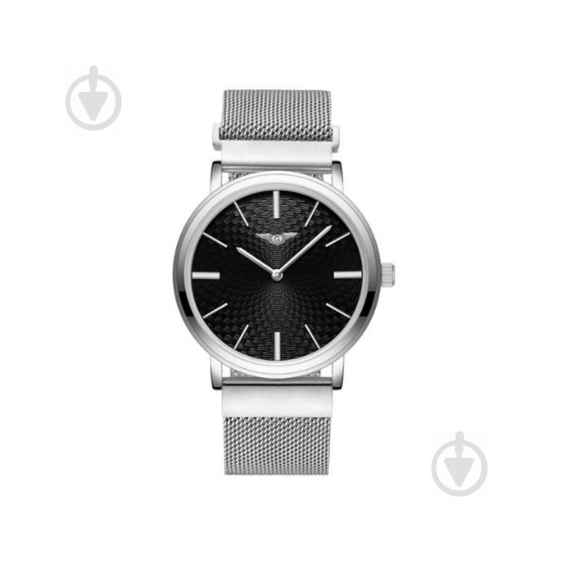 Часы Guanqin GS19026-1A CS Silver-Black-Silver (GS19026-1ASBS)