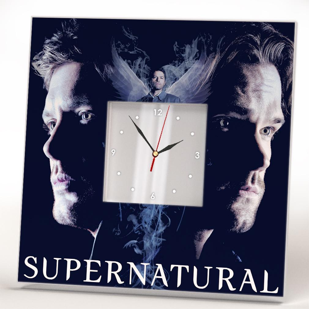 Часы настенные "Сверхъестественное" 260x260 мм (C04388)
