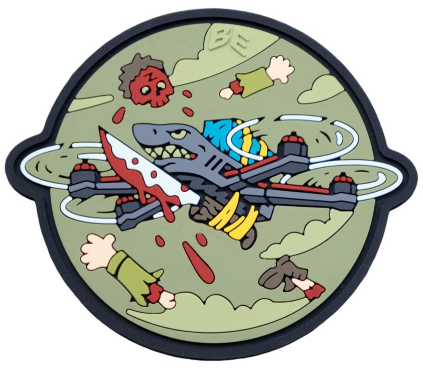 Патч ПВХ FPV Масло (PATCH-0326)