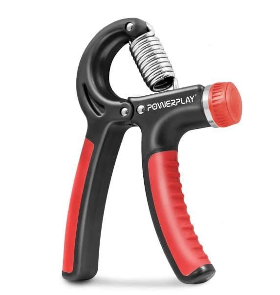 Эспандер кистевой PowerPlay PP-4323 Strength Grip с регулируемой нагрузкой 10-40 кг Черно-красный (PP_4323_Bl/Red)