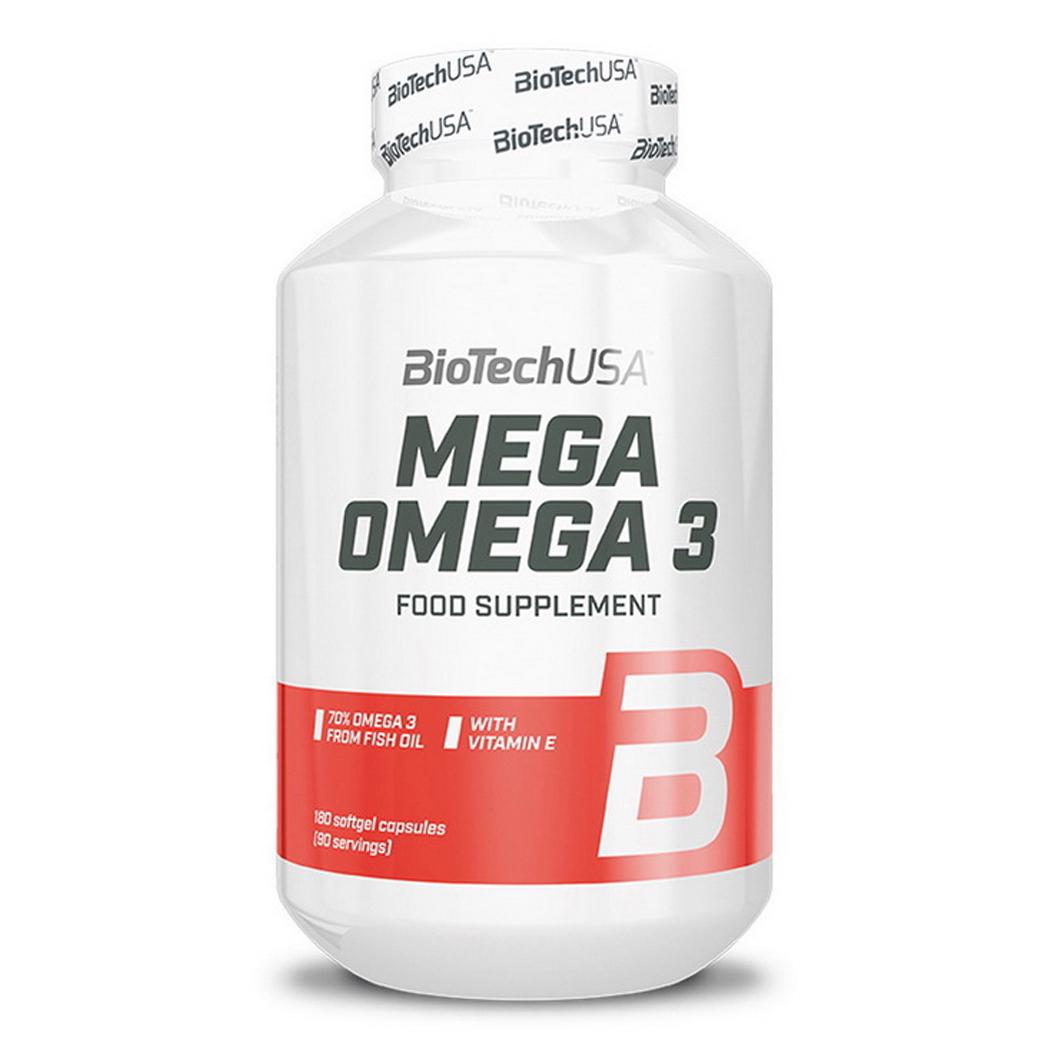 Омега 3 BioTech USA Mega Omega 3 180 софтгель капс. (11532-01)