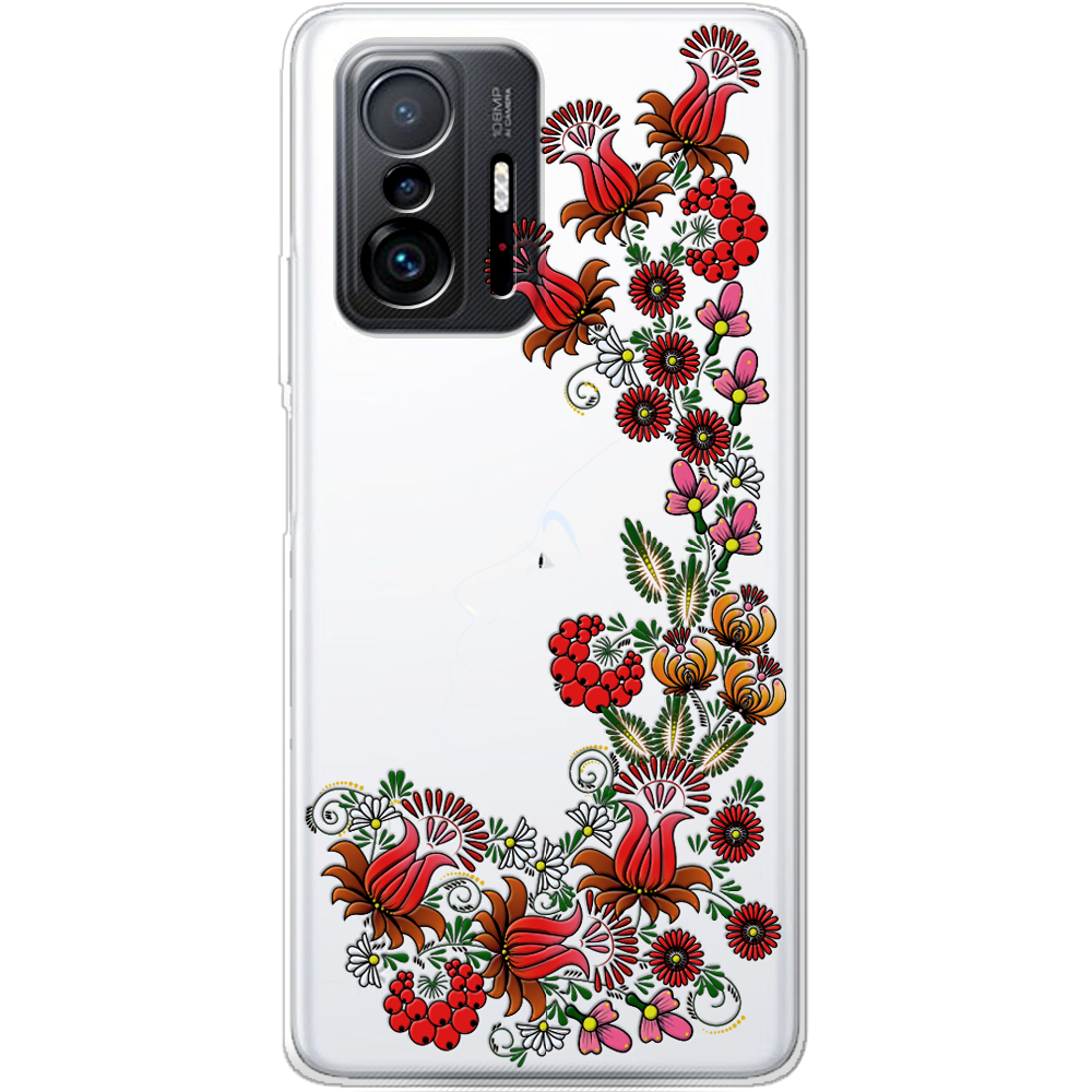 Чохол BoxFace Xiaomi 11T / 11T Pro 3D Ukrainian Muse Прозорий силікон (43423-bk64-43423)