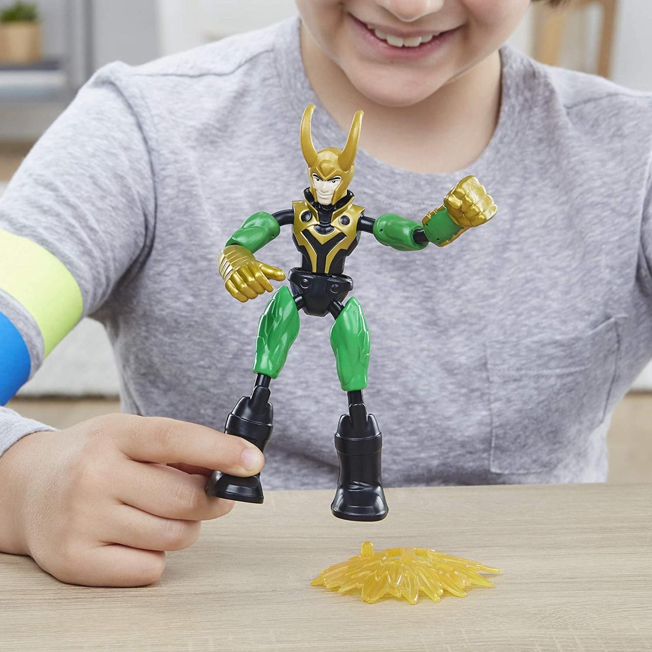Фигурка Marvel Thor Loki Hasbro Серия Бенди - фото 4 Фигурка Marvel Thor Loki Hasbro Серия Бенди - фото 4