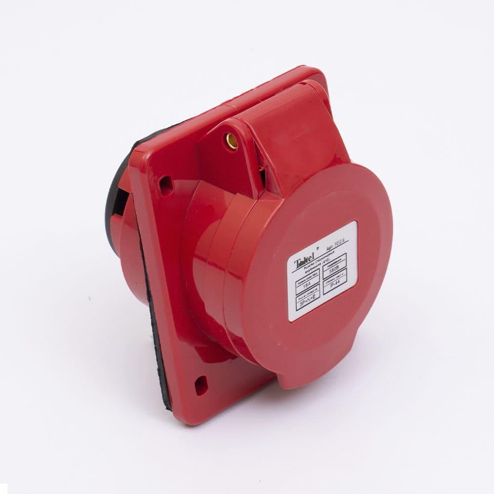 Розетка силовая TAKEL стационарная внутренняя 415 3P+PE+N 16A 380V IP44 (29177387) Розетка силовая TAKEL стационарная внутренняя 415 3P+PE+N 16A 380V IP44 (29177387)