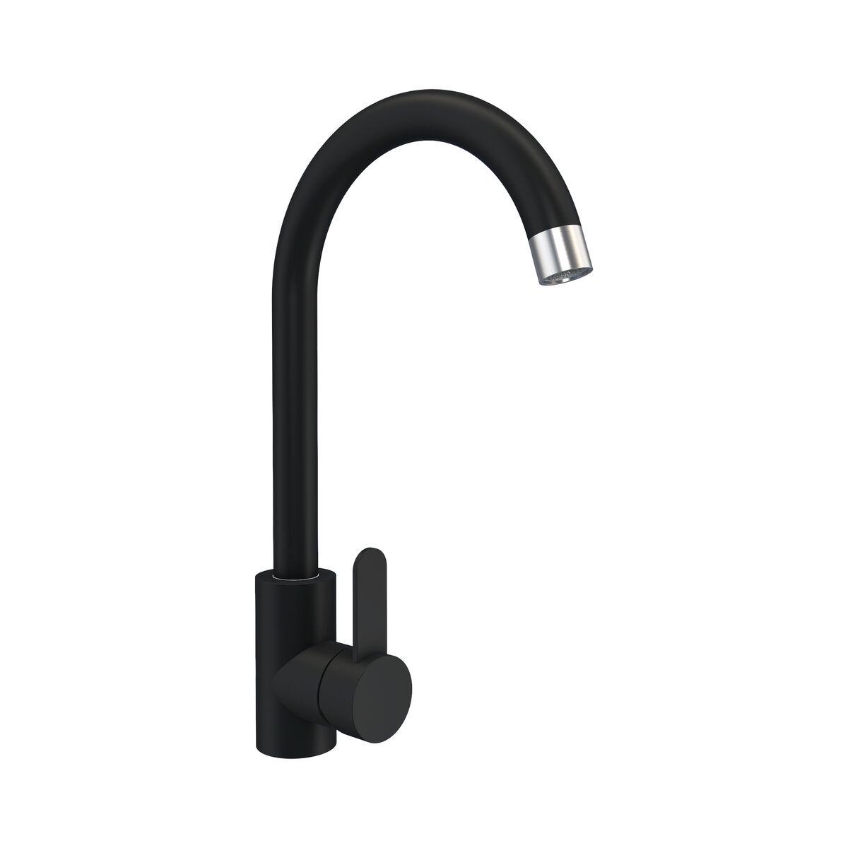 Змішувач Platinum 3008A-FH матовий Чорний (000033572)