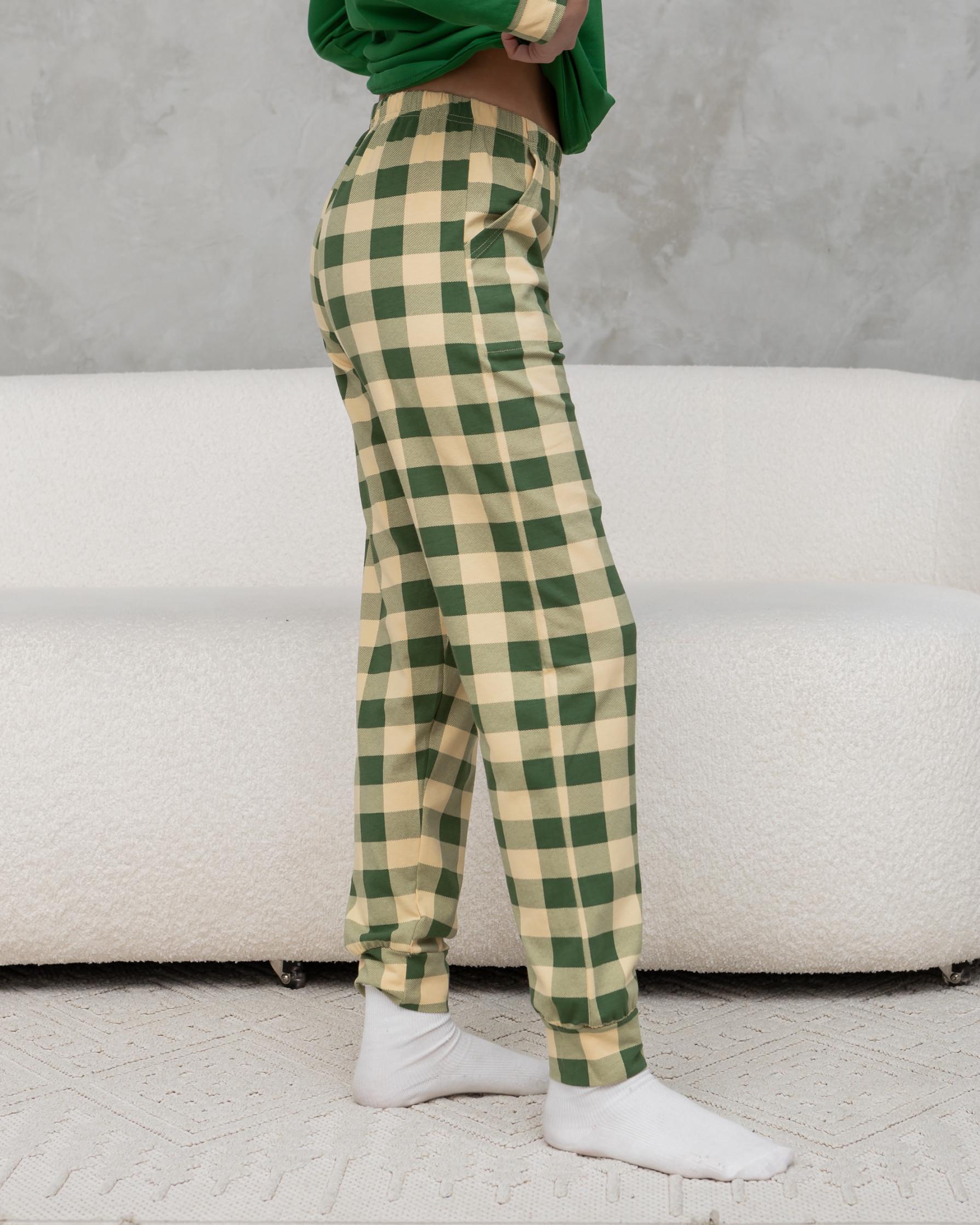 Пижама женская Nicoletta Пингвины хлопковая 96780k S Зеленый (96780) - фото 6