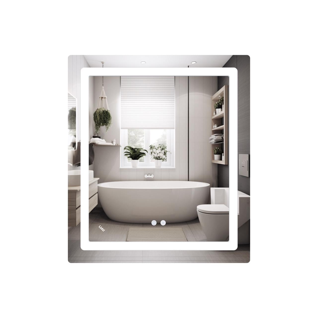 Зеркало Lidz Kubis KU2 с LED-подсветкой Touch/с антизапотеванием/с димером 700х800 мм (LD78LF9047080) Зеркало Lidz Kubis KU2 с LED-подсветкой Touch/с антизапотеванием/с димером 700х800 мм (LD78LF9047080)