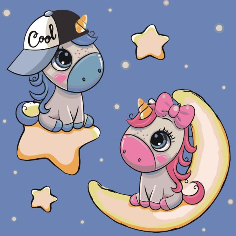 Картина по номерам Strateg Ночная прогулка 30x30 см (ES008)