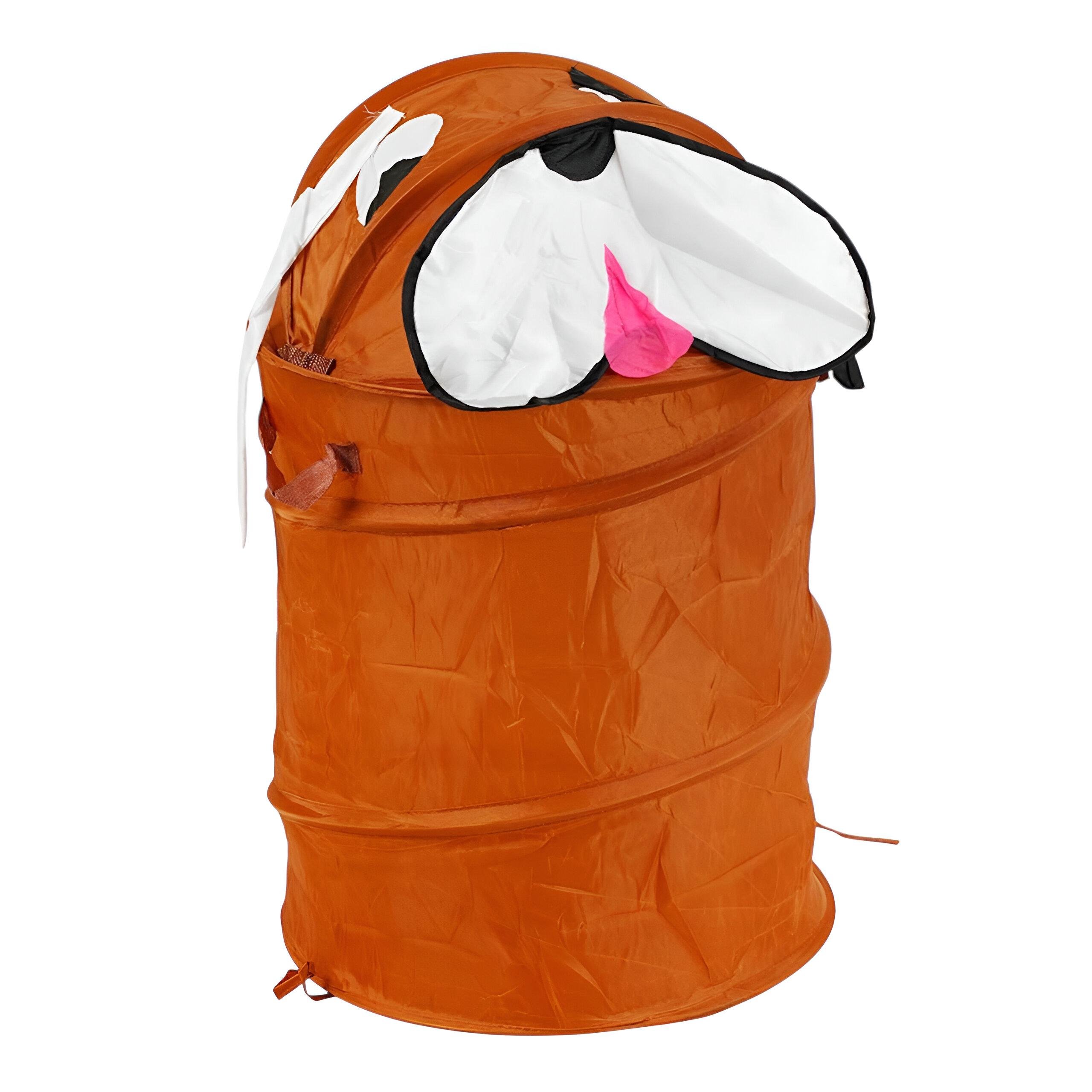 Корзина для игрушек складная С 36573 в форме собачки 38х54 см (28448075)