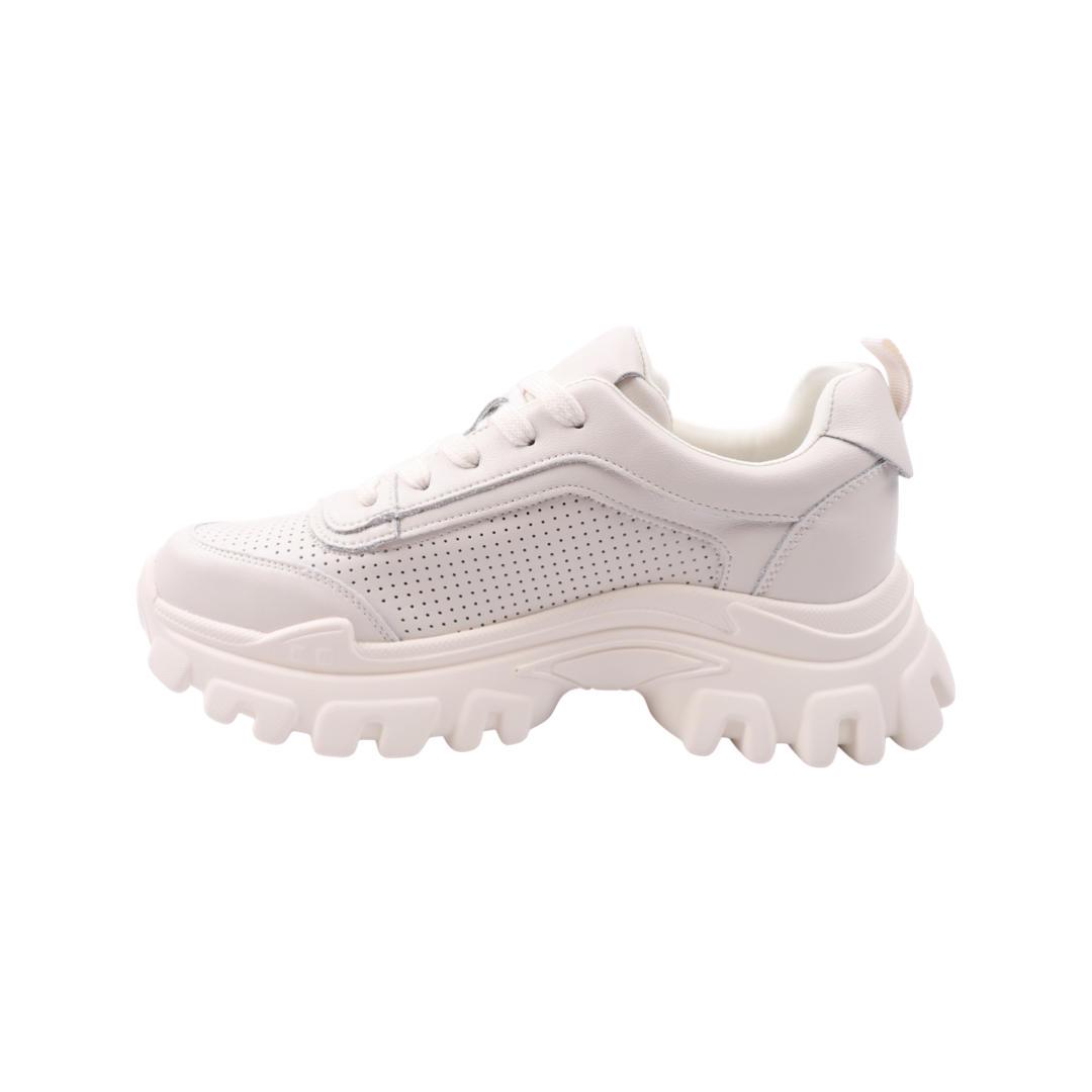 Кросівки жіночі Farinni зі шкіри р. 37 Молочний (255-22LK) - фото 2 Кросівки жіночі Farinni зі шкіри р. 37 Молочний (255-22LK) - фото 2