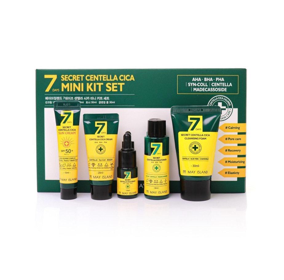 Мини набор для проблемной кожи кислотами 7 Days Secret Centella Cica May Island с центелой AHA/BHA/PHA 5 шт. (8809515401836) Мини набор для проблемной кожи кислотами 7 Days Secret Centella Cica May Island с центелой AHA/BHA/PHA 5 шт. (8809515401836)