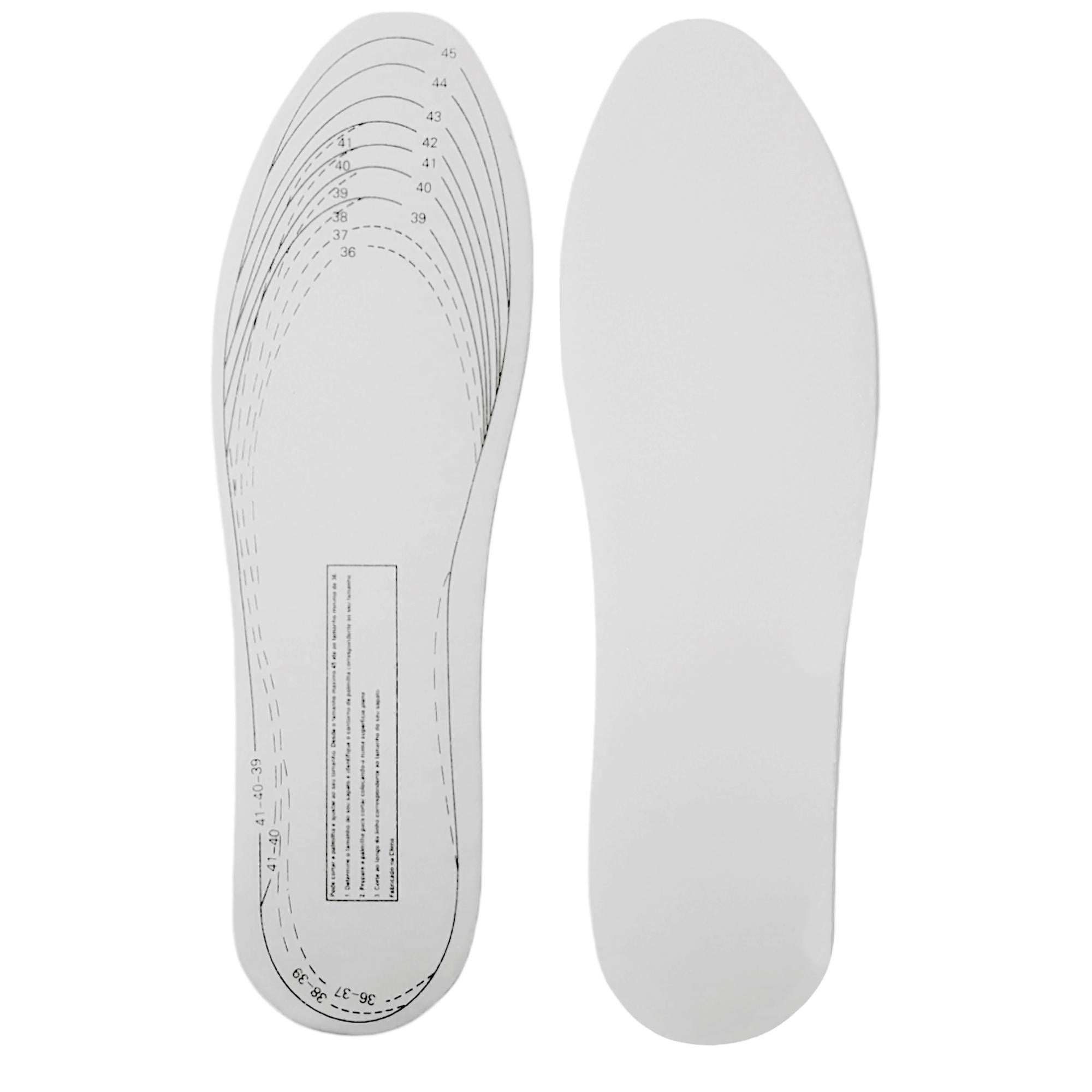 Стелька с памятью Pegasus Memory Foam Insole универсальная до 29,5 см р. 36-45 Белый (X159)