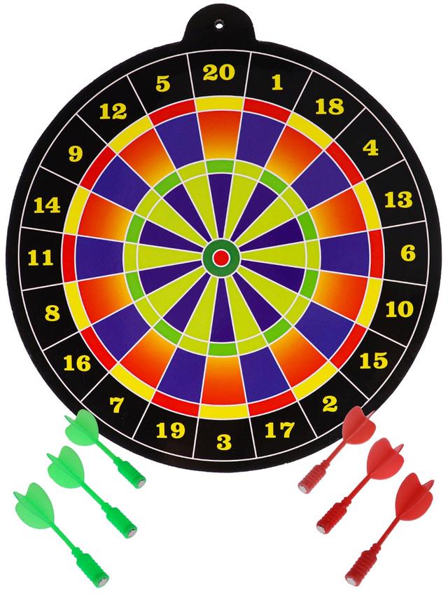 Дартс детский магнитный 6 дротиков Multicolor (154807)
