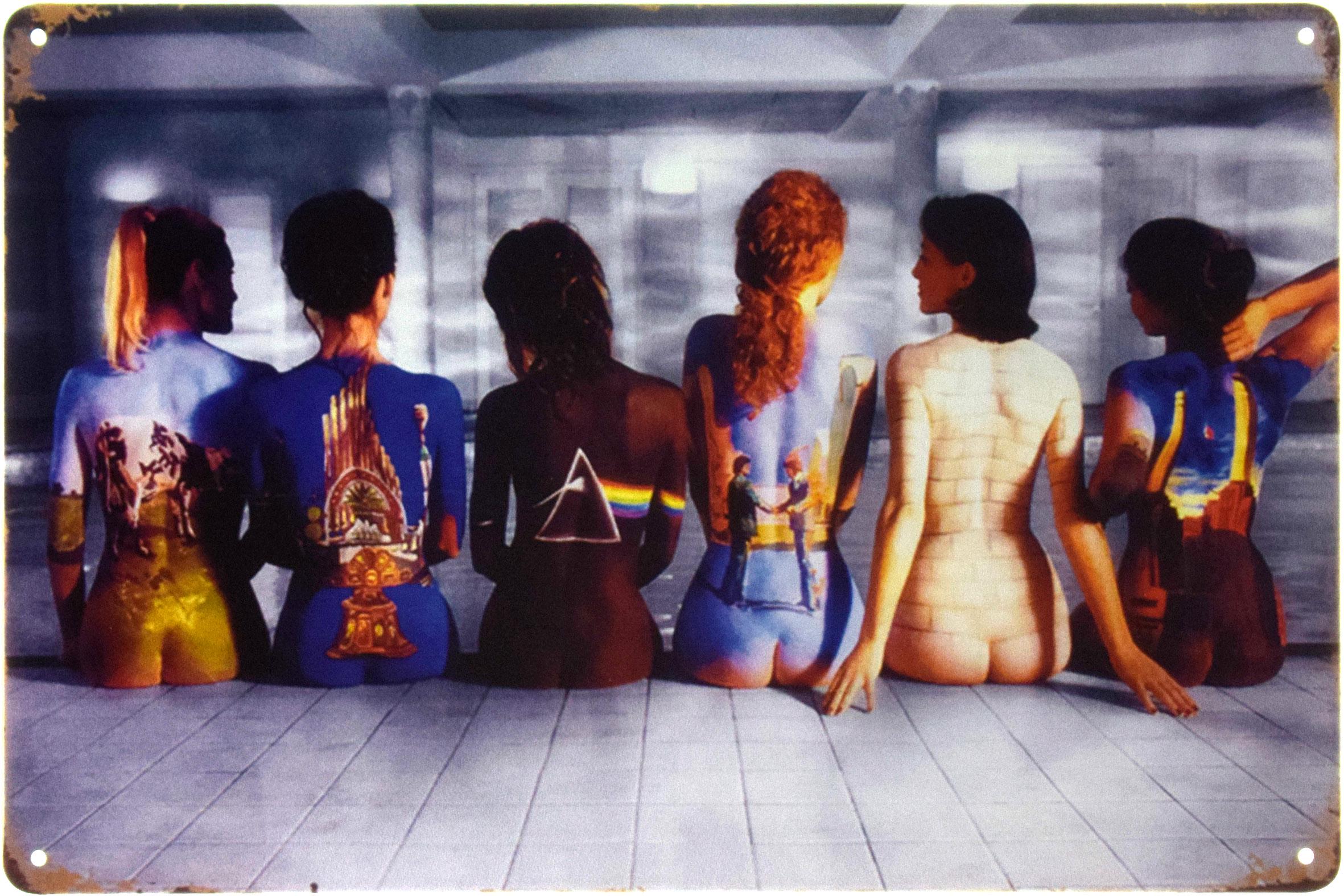 Табличка металева Pink Floyd Back Catalogue 20x30 см
