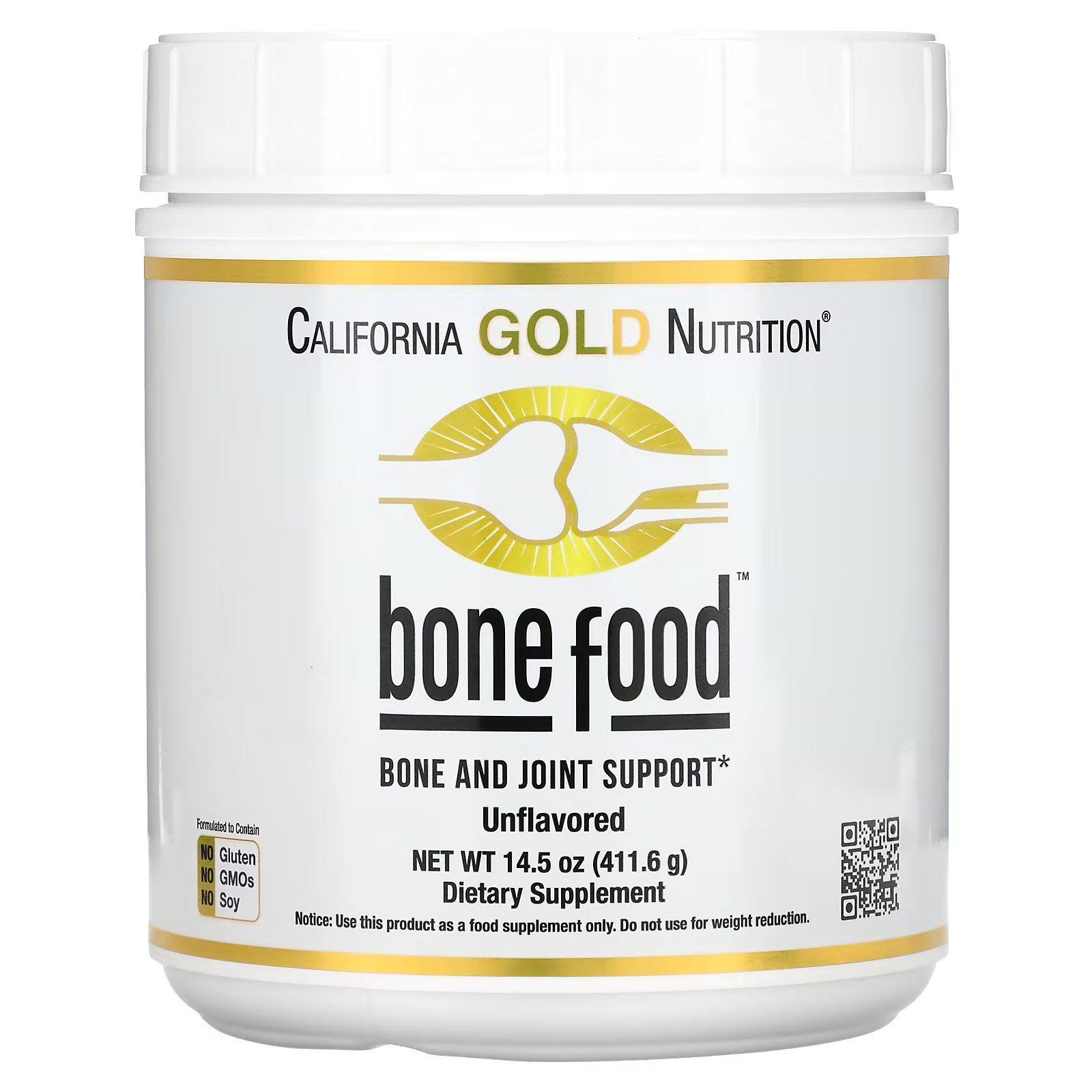 Поддержка костей и суставов California Gold Nutrition Bone Food 411 g
