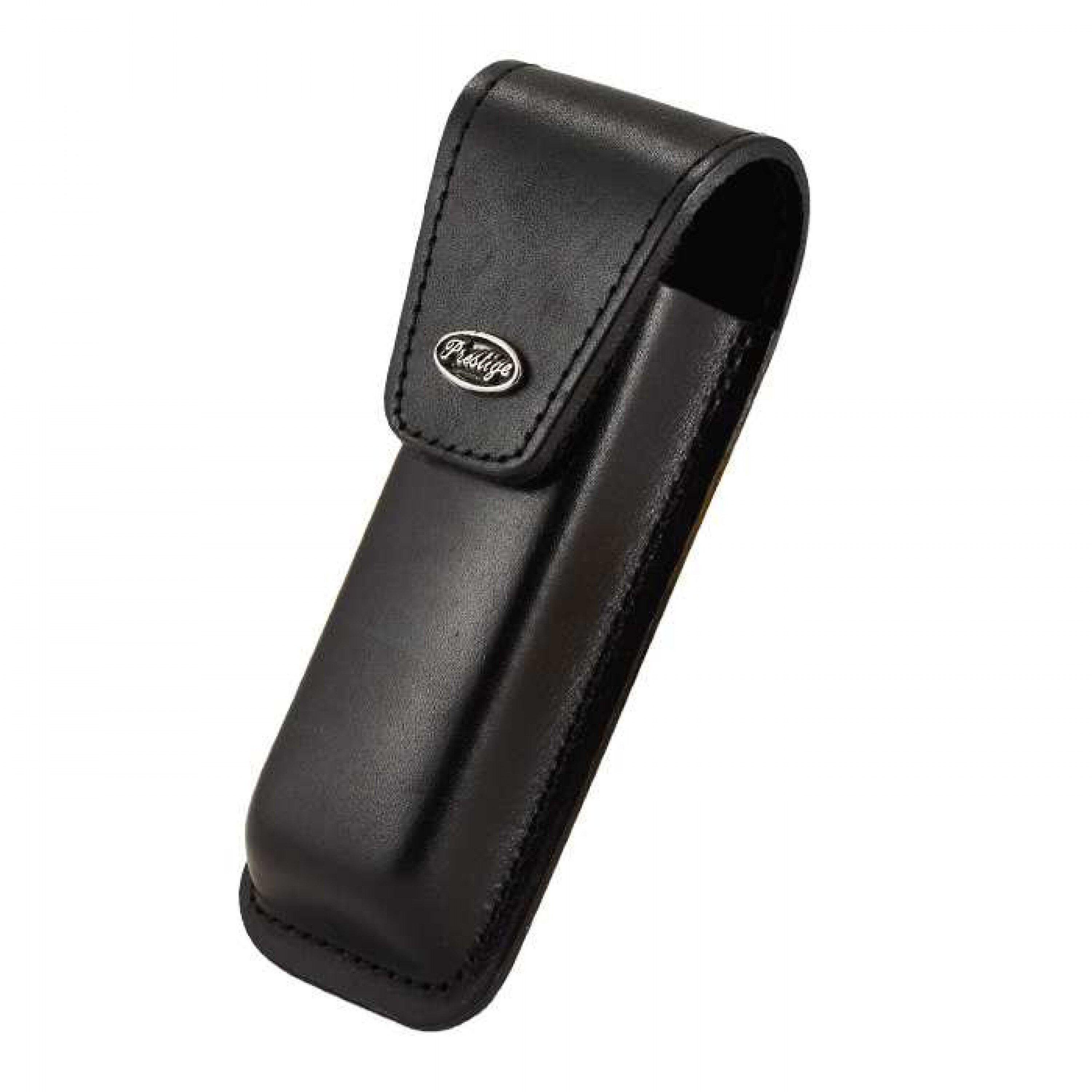 Чехол для ножа Grand Way натуральная кожа на кнопке 125x33x20 мм Черный (280GW)