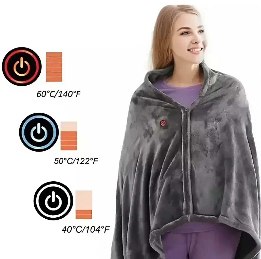 Плед с обогревом от USB 150х85 см - фото 2 Плед с обогревом от USB 150х85 см - фото 2