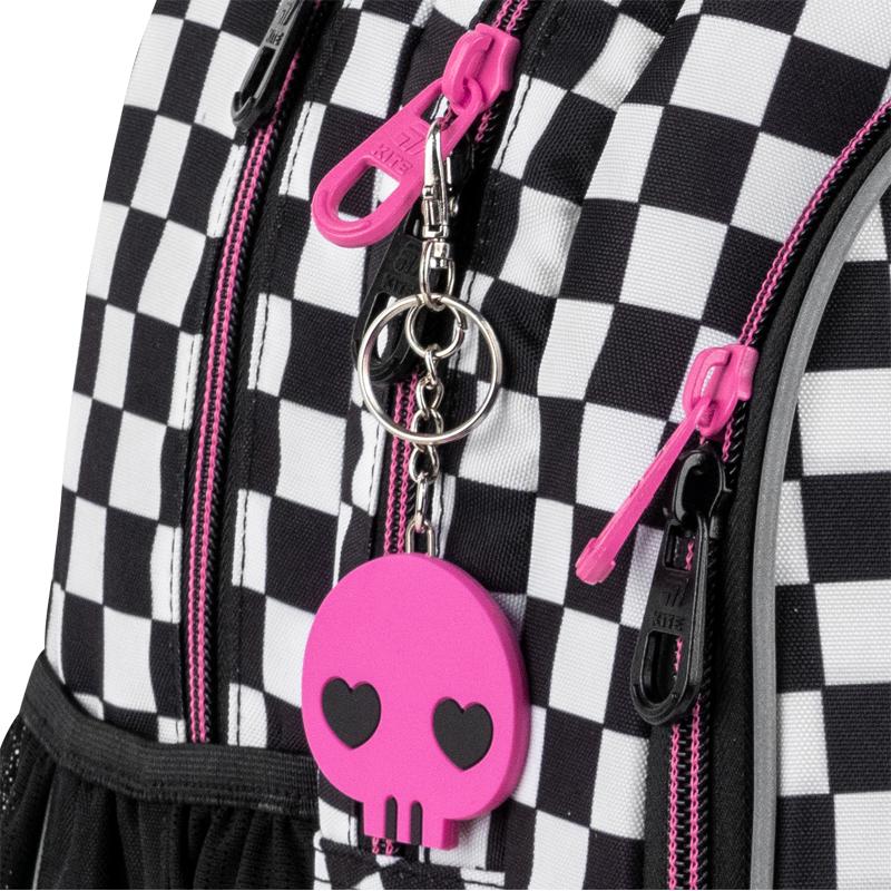 Школьный рюкзак KITE Education teens HK25-8001M Kuromi с ортопедической спинкой (995345) - фото 9 Школьный рюкзак KITE Education teens HK25-8001M Kuromi с ортопедической спинкой (995345) - фото 9