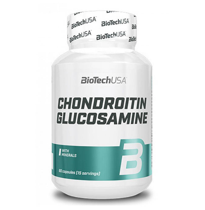 Хондропротектор Biotech Glucosamine Chondroitin 60 табл. (1883367826)